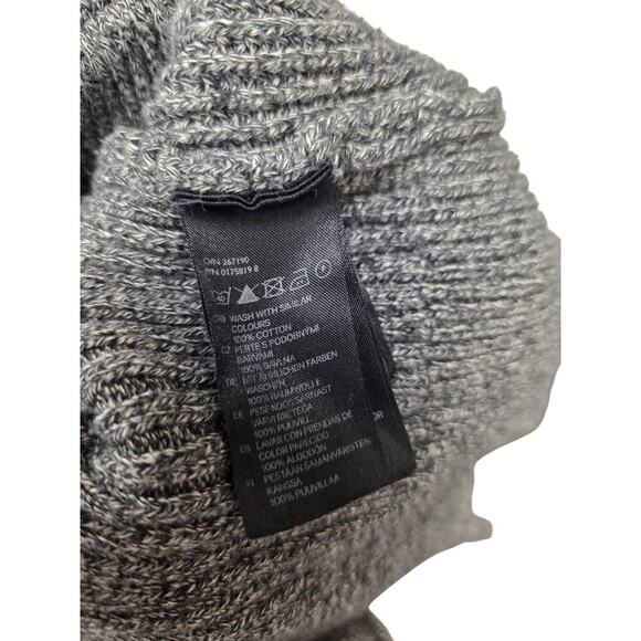 H&M Gray Shawl Collar Button Cardigan – Men’s Small with Front Pockets - Picture 5 of 5